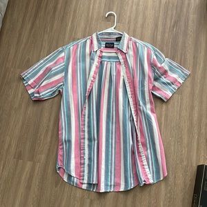 Halifax multi colored button up shirt